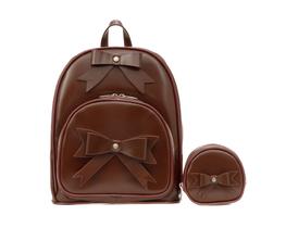 Mochila McKlein ARCHES Leather Bow com bolsa de moedas Mochila McKlein ARCHES Leather Bow com bolsa de moedas