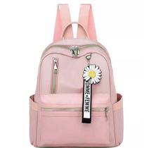 Mochila Média Feminina Impermeavel Moto Dia A Dia Escolar Moderna