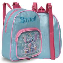 Mochila MÉdia Stitch Azul - 25