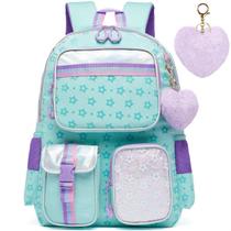Mochila Meetbelify para meninas com estética escolar a partir de 6 anos Mochila Meetbelify para meninas com estética escolar a partir de 6 anos