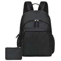 Mochila Mefawi Classical Basic preta resistente à água 15,6"