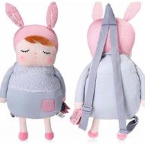 Mochila Metoo Doll Angela Classica Cinza