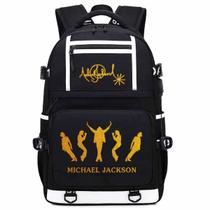 Mochila Michaels Jacksons Cartoon Kids School Oxford Cloth