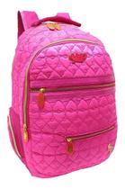 Mochila Michele Hobbs Feminina Juvenil Escolar Notebook Gran Mochila Michele Hobbs Feminina Juvenil Escolar Notebook Gran