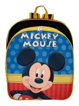 Mochila Mickey Mouse Color Costas Tam M Infantil Meninos