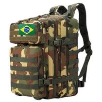 Mochila militar 50l camping original 1000d impermeavel com divisorias grande capacidade masculina varias cores escolha a sua