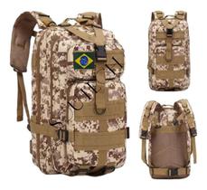 Mochila Militar Assalt Tática Masculina Feminina Impermeável