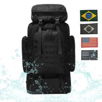 Mochila Militar Grande Com Capacidade 80 Litros - CHL