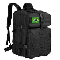 Mochila Militar Reforçada Para Escola Trabalho Faculdade Viagem Preto