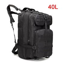 Mochila Militar Tática Impermeável 50 Litros Grande Reforçada com Bandeira do Brasil