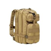 Mochila Militar Tática Impermeável Reforçada Bege