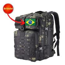 Mochila Militar Tática Masculina Feminina Grande 50 Litros
