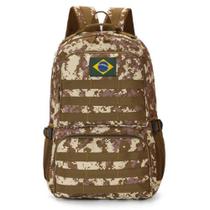 Mochila Militar Tática Tamanho Ideal 40 Litros Resistente A Agua Camuflada - CHL