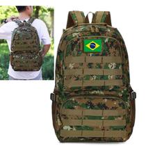 Mochila Militar Tática Tamanho Ideal 40 Litros Resistente A Agua Camuflada