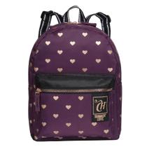 Mochila Mini Bag Capricho Wishes Corações 7593948 Roxo - Sestini Mochila Mini Bag Capricho Wishes Corações 7593948 Roxo - Sestini