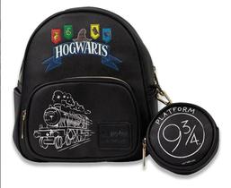 Mochila Mini Bolsa Harry Potter Platform 9¾ Express Hogwarts Zona Criativa - 10073305 Mochila Mini Bolsa Harry Potter Platform 9¾ Express Hogwarts Zona Criativa - 10073305