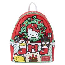 Mochila Mini Loungefly Sanrio Winter Wonderland - Couro Vegan