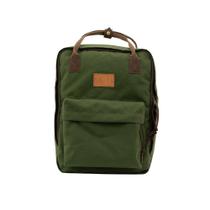 Mochila Mini Urban Quadrada - Sabra - Verde Militar