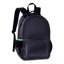 Mochila Minimalista Preta Resistente Com Divisórias 17l - Genérica Mochila Minimalista Preta Resistente Com Divisórias 17l - Genérica