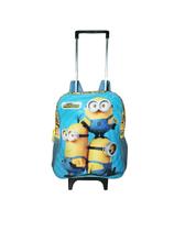 Mochila Minions Infantil Rodinhas Meu Malvado Favorito M