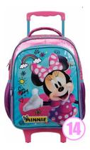 Mochila Minnie Disney Rodinha Escolar Creche Pequena 36x26 - Xeryus Imp.distrib. de Artigos