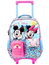 Mochila Minnie Mickey Rodas e Costas 14848 Original Disney Mochila Minnie Mickey Rodas e Costas 14848 Original Disney