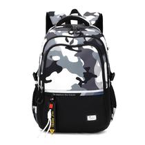 Mochila MITOWERMI Boys Camouflage School 33x20x49 cm