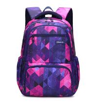 Mochila MITOWERMI Kids para meninos e meninas, escola primária, roxa
