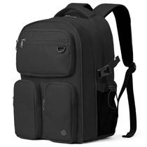 Mochila mixi, laptop de viagem de grande capacidade, 15,6", resistente à água