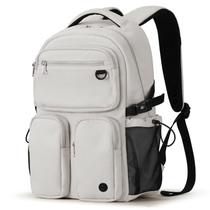 Mochila Mixi Travel Laptop 15,6" resistente à água bege