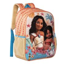 Mochila Moana Costa Glitter Bolso Garrafinha Princesa Disney -