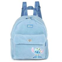 Mochila Mochilinha Stitch Pelúcia Disney Original Costas