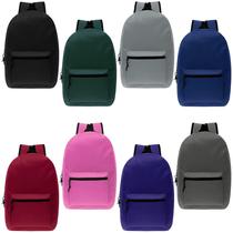 Mochila Moda West de 17 polegadas para crianças pacote com 24, 8 cores variadas