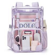 Mochila mommore Clear PVC Transparente Heavy Duty Grande