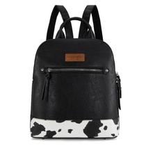Mochila Montana West Wrangler para mulheres com estampa de vaca Mochila Montana West Wrangler para mulheres com estampa de vaca