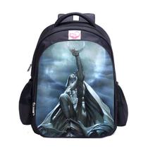 Mochila Moons Knights Cres para crianças School Oxford 29x14x39cm