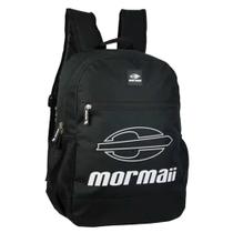 Mochila Mormaii MOR0264 Unissex Preto Branco TAMANHO:UN