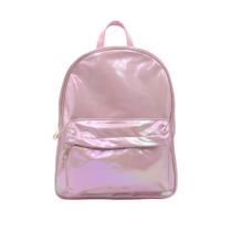 Mochila MOSSTYUS Holographic Iridescent Ombro Rosa