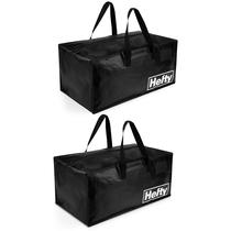 Mochila Moving Bag Hefty Extra Large com zíper duplo, pacote com 2