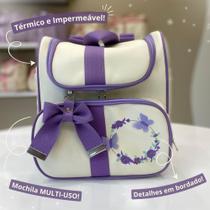Mochila Multifuncinal para Maternidade de Luxo Menina/Menino