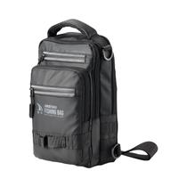 Mochila Multifuncional De Grande Capacidade Para Pesca, Preta, Com Suporte Para Vara, Bolsa De Ombro