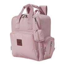 Mochila Multifuncional Maternidade City - Blush - Batistela Baby
