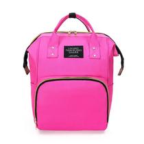 Mochila Multifuncional Poliéster Impermeável Fashion Rosa Mochila Multifuncional Poliéster Impermeável Fashion Rosa