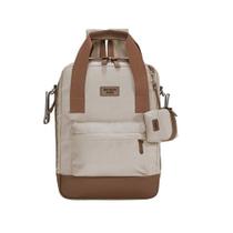 Mochila Multifuncional Prisma - Bege Areia - Batistela Baby