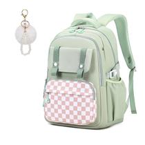 Mochila MUSEVOS Girls School Checkered 16x31x44 cm