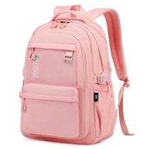 Mochila MUSEVOS Trendy Casual Rosa Resistente à Água 45cm