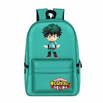 Mochila My Hero Academia Midoriya Izuku Cartoon Kids School