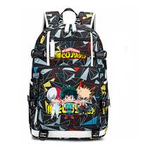 Mochila Mys Heros Academias Kids School Oxford 30x14x47cm Mochila Mys Heros Academias Kids School Oxford 30x14x47cm