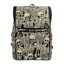 Mochila Naanle Cool Skull Skeleton Pattern 40L à prova d'água Mochila Naanle Cool Skull Skeleton Pattern 40L à prova d'água