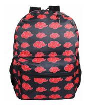 Mochila Naruto Akatsuki Juvenil Masculina Escolar Costas Mochila Naruto Akatsuki Juvenil Masculina Escolar Costas